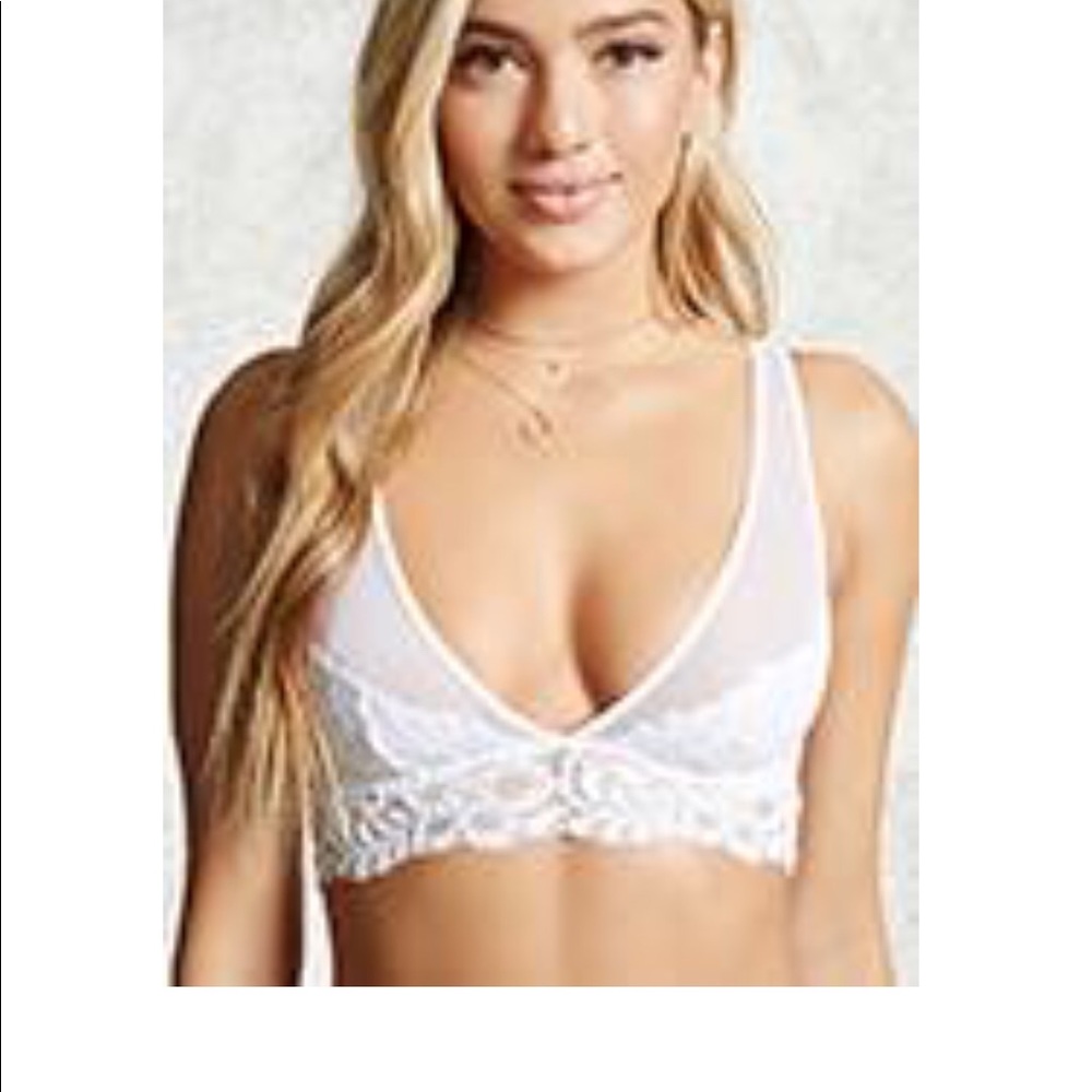 White Lace Bralette